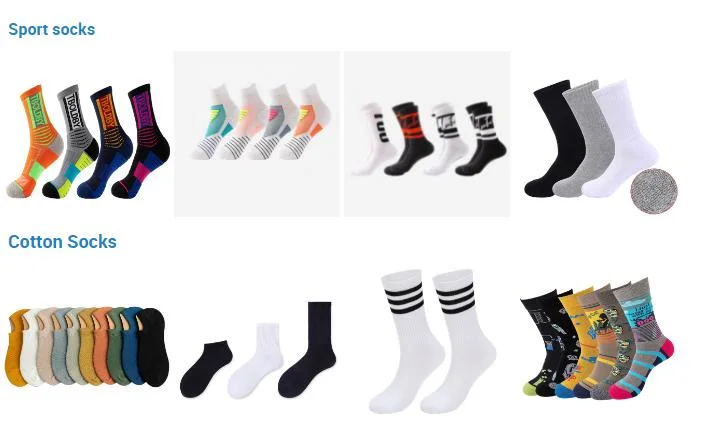 Drop Ship Wholesale Creative Make Your Own Brand Fashion Cotton Mens Custom Design Socks