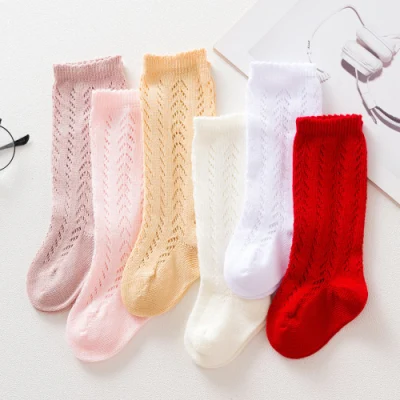 Полые красивые носки для малышей и девочек